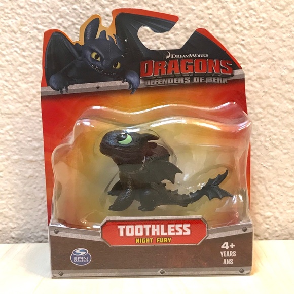 Dreamworks Other - Dreamworks Toy "How to Train Your Dragons" Mini Toothless.HTF NIB